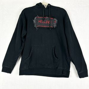 Lil Peep Hellboy x Toopoor Hoodie Size Medium Offical Merch Black